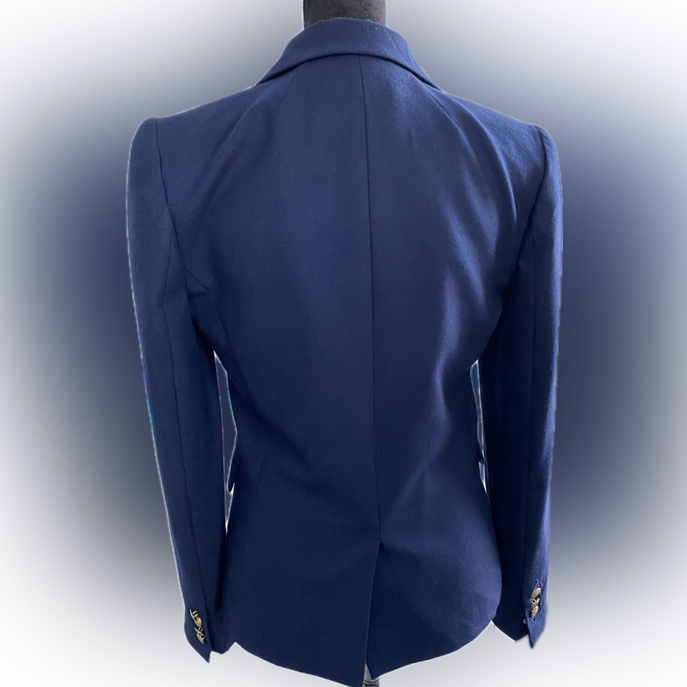 J. Crew Schoolboy Wool Blend Blazer/Suit Jacket - Size 0 - Picture 2 of 10